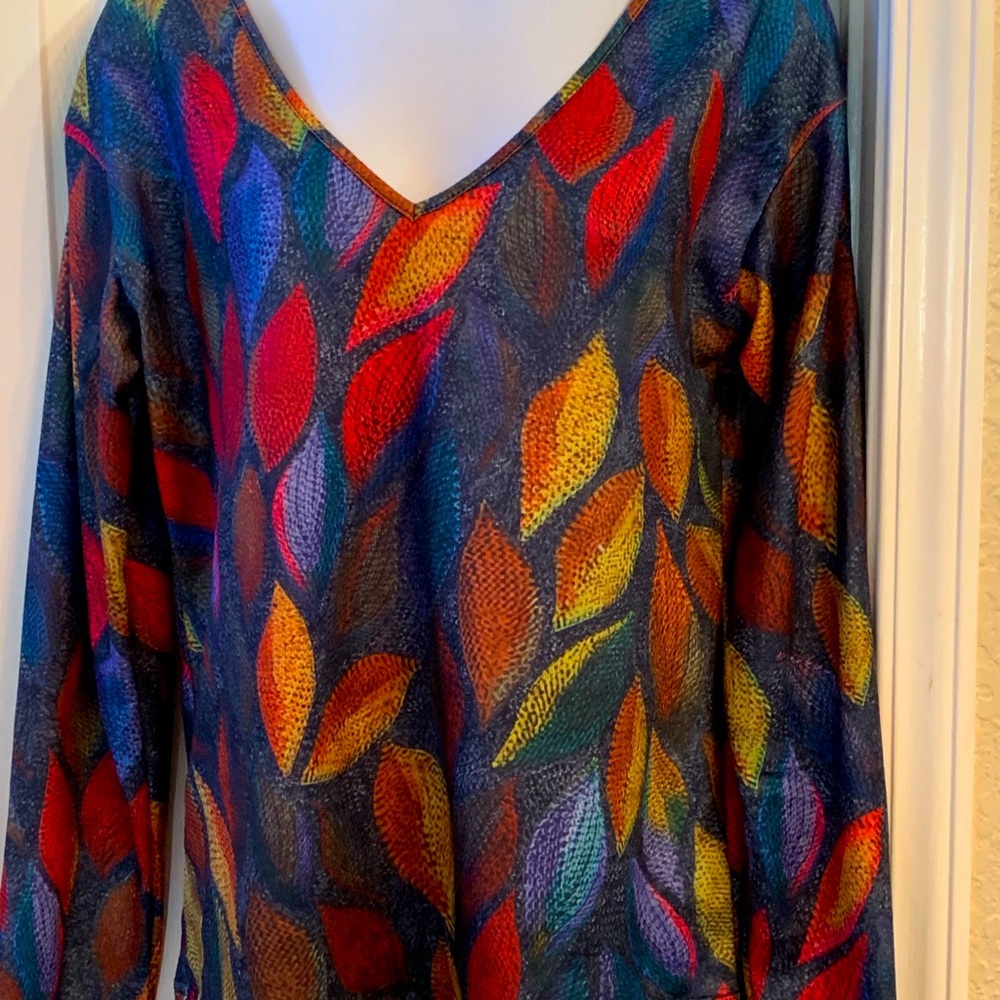 Luscious colors create this shirt lovely.